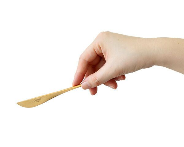 クチポール（Cutipol） ムーンマット/MOON MATT デザートナイフ ゴールド