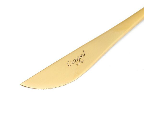 クチポール（Cutipol） ムーンマット/MOON MATT デザートナイフ ゴールド