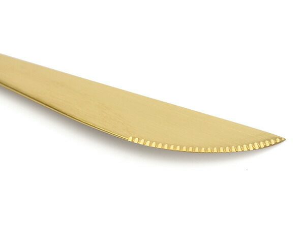 クチポール（Cutipol） ムーンマット/MOON MATT デザートナイフ ゴールド