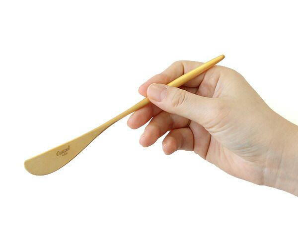 クチポール（Cutipol） ムーンマット/MOON MATT バターナイフ ゴールド