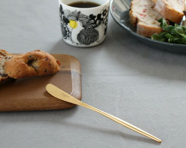 クチポール（Cutipol） ムーンマット/MOON MATT バターナイフ ゴールド