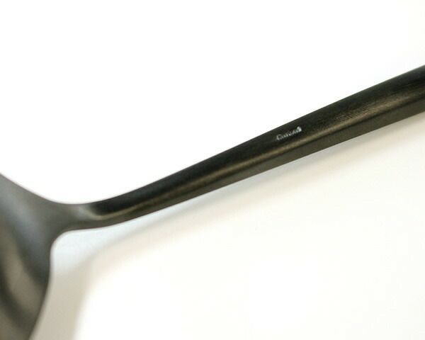 クチポール（Cutipol） ムーンマット/MOON MATT ディナースプーン ブラック