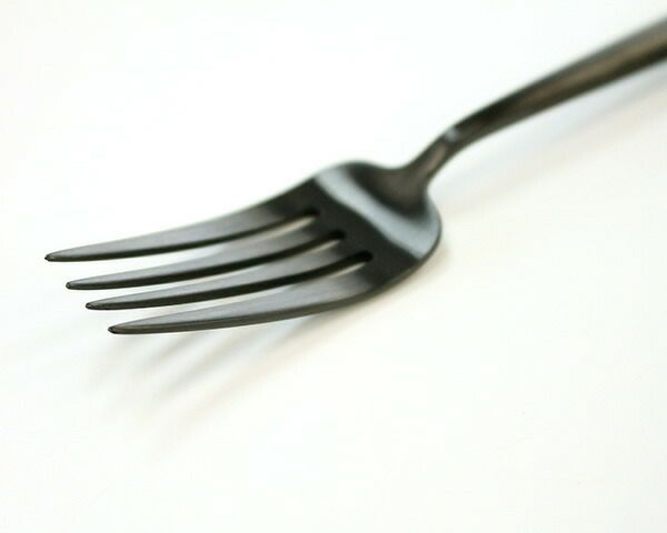 クチポール（Cutipol） ムーンマット/MOON MATT デザートフォーク ブラック