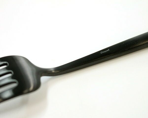 クチポール（Cutipol） ムーンマット/MOON MATT デザートフォーク ブラック