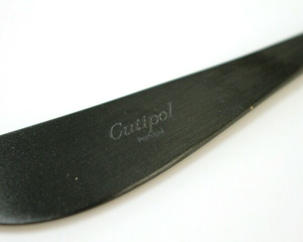 クチポール（Cutipol） ムーンマット/MOON MATT バターナイフ ブラック