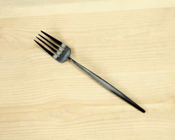 クチポール（Cutipol） ムーンマット/MOON MATT デザート3点＆カトラリーレスト1点 ブラック