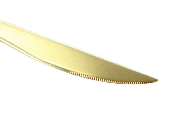 クチポール（Cutipol） デュナ/DUNA ディナーナイフ ゴールド