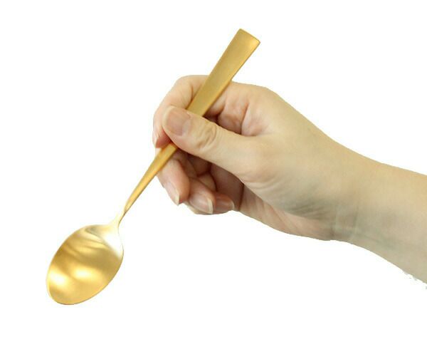 クチポール（Cutipol） デュナ/DUNA デザートスプーン ゴールド