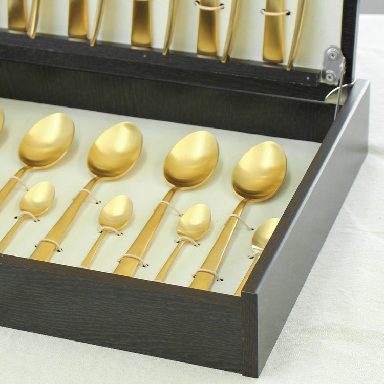 クチポール（Cutipol） デュナ/DUNA ディナー24点セット ゴールド