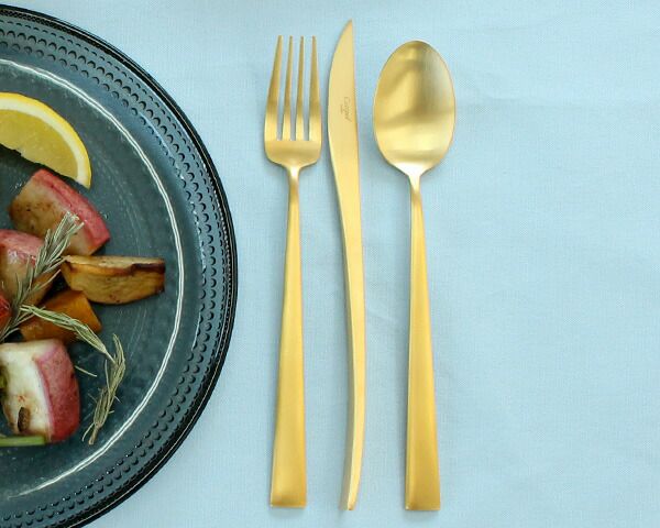 クチポール（Cutipol） デュナ/DUNA ディナー3点 ゴールド | ideale