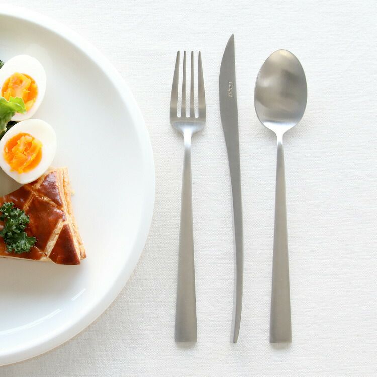 クチポール（Cutipol） デュナ/DUNA ディナー3点 シルバー