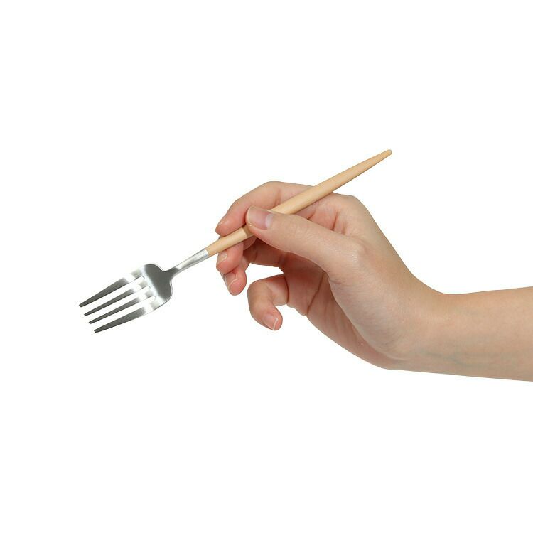 クチポール（Cutipol） ゴア/GOA デザートフォーク ベージュ