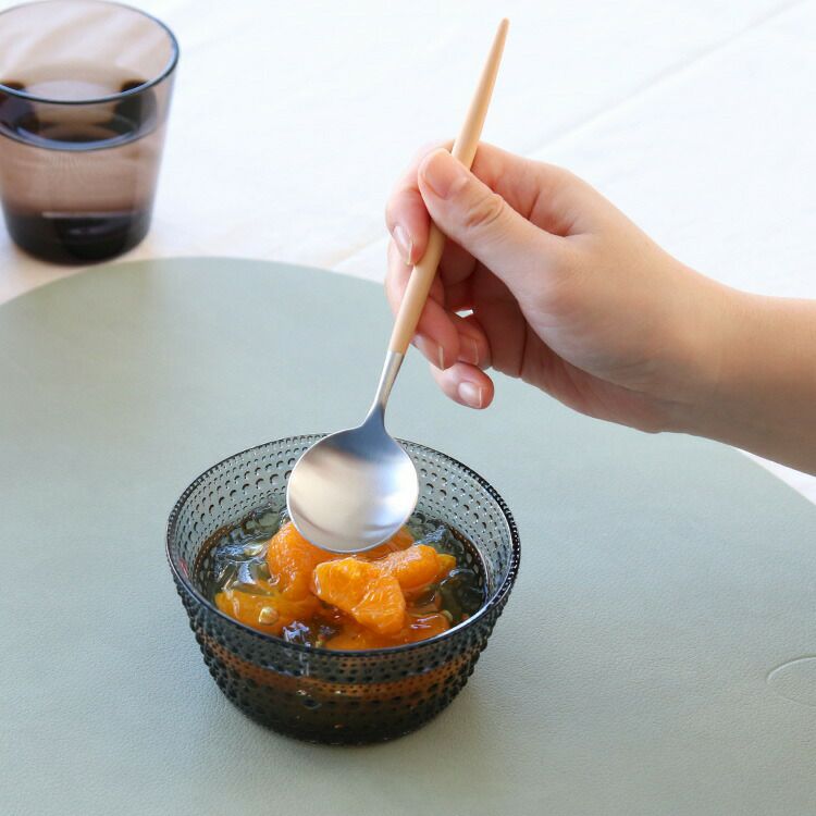 クチポール（Cutipol） ゴア/GOA デザートスプーン ベージュ