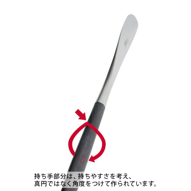 クチポール（Cutipol） ナウ/NAU ディナーナイフ/テーブルナイフ ブラック