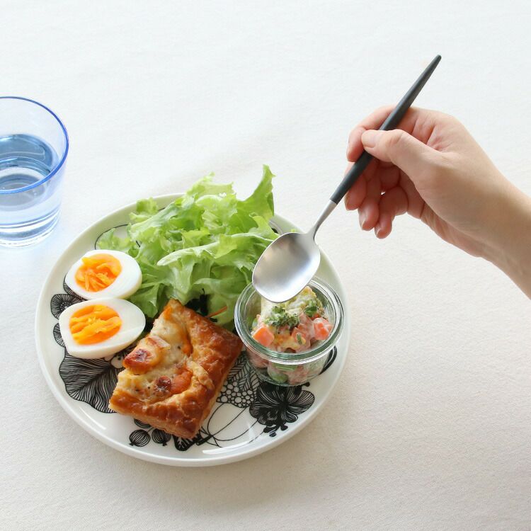 クチポール（Cutipol） ナウ/NAU デザートスプーン ブラック