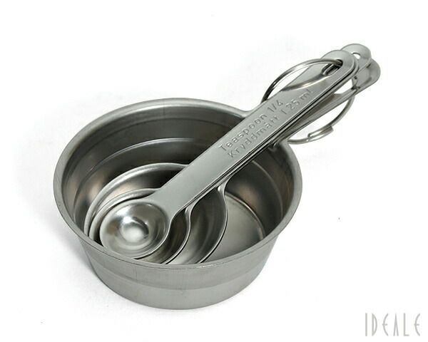 リンデン（Linden） ヨナス/Jonas 計量カップ＆スプーン 4ｐｃｓセット