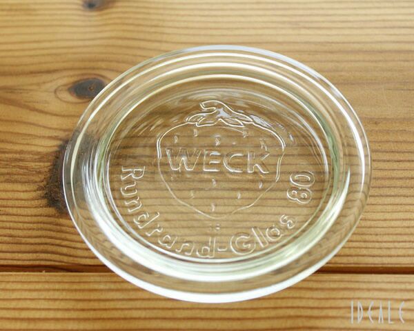 ウェック（WECK） モールド/Mold シェイプ ガラスキャニスター 165ml 直径Mサイズ