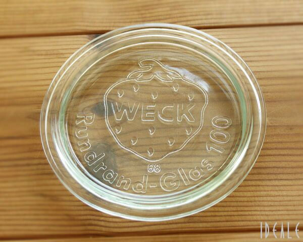 ウェック（WECK） モールド/Mold シェイプ ガラスキャニスター 250ml 直径Lサイズ