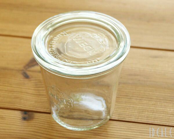 ウェック（WECK） モールド/Mold シェイプ ガラスキャニスター 290ml 直径Mサイズ