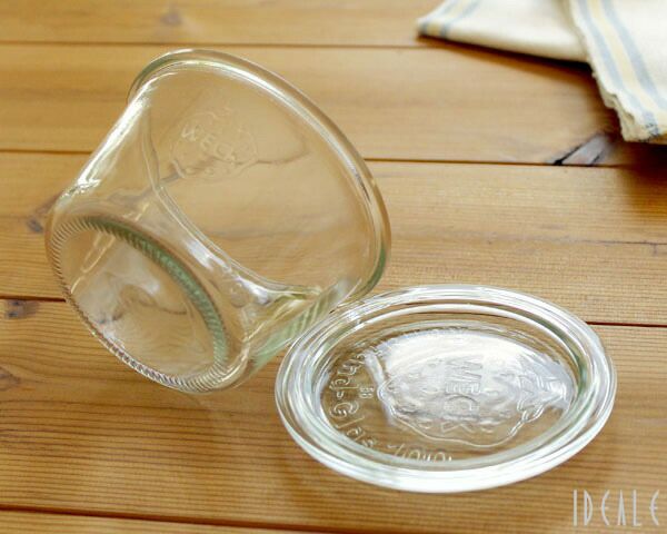ウェック（WECK） モールド/Mold シェイプ ガラスキャニスター 300ml 直径Lサイズ