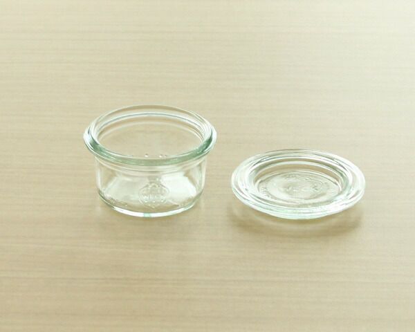 ウェック（WECK） モールド/Mold ガラスキャニスター 50ml 直径Sサイズ