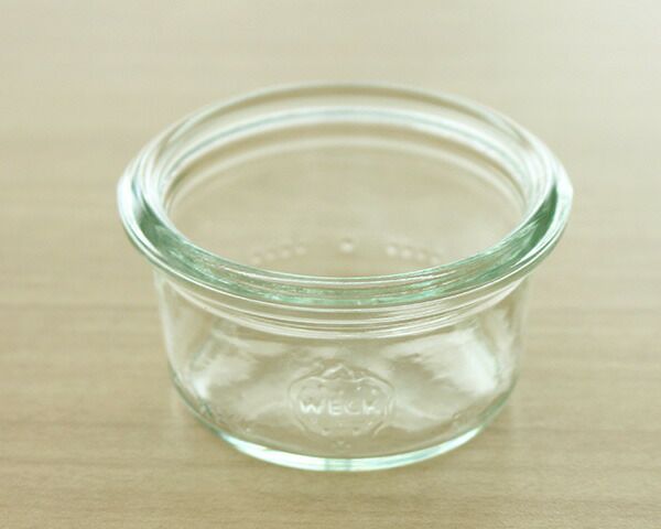 ウェック（WECK） モールド/Mold ガラスキャニスター 50ml 直径Sサイズ