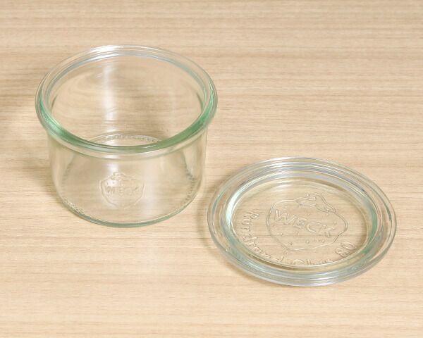 ウェック（WECK） モールド/Mold シェイプ ガラスキャニスター 170ml 直径Mサイズ