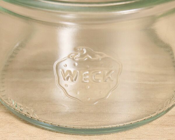 ウェック（WECK） モールド/Mold シェイプ ガラスキャニスター 170ml 直径Mサイズ