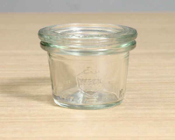ウェック（WECK） モールド/Mold シェイプ ガラスキャニスター 25ml 直径XSサイズ