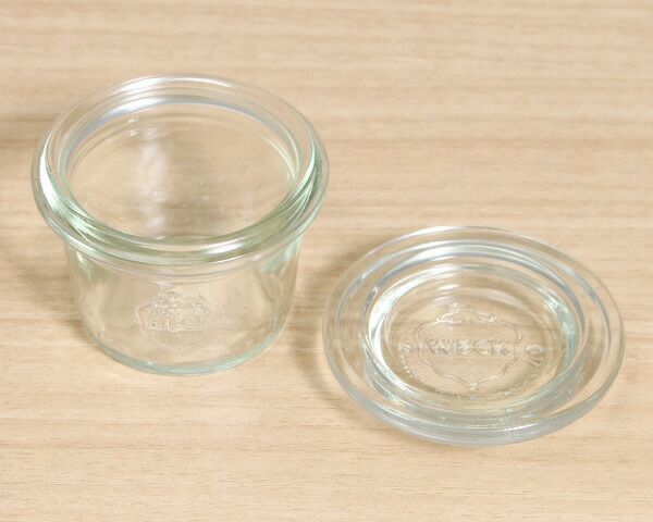 ウェック（WECK） モールド/Mold シェイプ ガラスキャニスター 25ml 直径XSサイズ