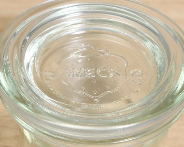 ウェック（WECK） モールド/Mold シェイプ ガラスキャニスター 25ml 直径XSサイズ