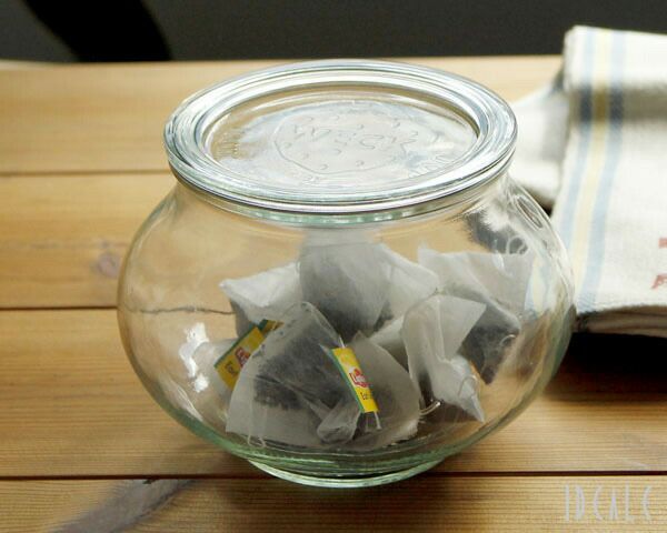 ウェック（WECK） デコ/Deco シェイプ ガラスキャニスター 1.0L 直径Lサイズ