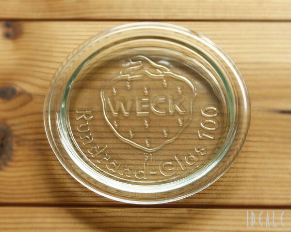 ウェック（WECK） デコ/Deco シェイプ ガラスキャニスター 1.0L 直径Lサイズ