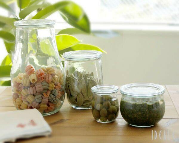 ウェック（WECK） チューリップ/Tulip シェイプ ガラスキャニスター 2700ml 直径Lサイズ