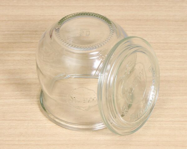 ウェック（WECK） チューリップ/Tulip シェイプ ガラスキャニスター 370ml 直径Mサイズ