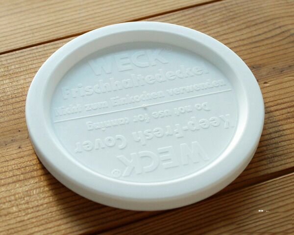 ウェック（WECK） チューリップ/Tulip プラスティックカバー付チューリップシェイプ1.0Lx6個セット