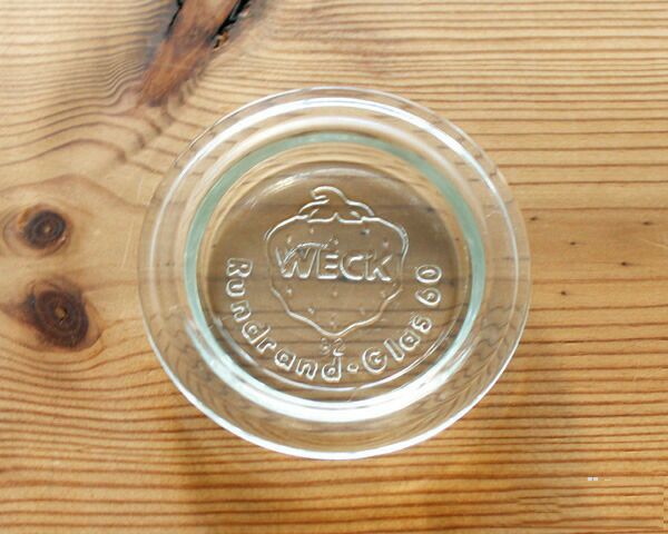 ウェック（WECK） チューリップ/Tulip プラスティックカバー付チューリップシェイプ220mlx6個セット