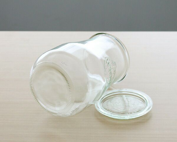 ウェック（WECK） チューリップ/Tulip プラスティックカバー付チューリップシェイプ1500mlx6個セット