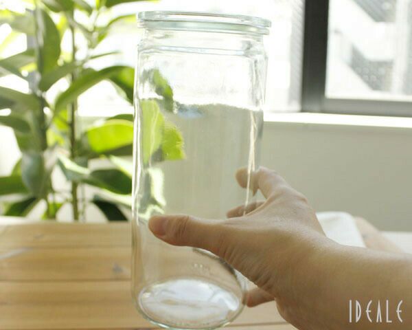 ウェック（WECK） ストレート/Straight シェイプ ガラスキャニスター 1.0L 直径Mサイズ