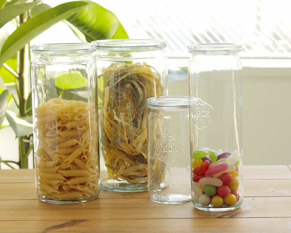 ウェック（WECK） ストレート/Straight ストレートシェイプ 340mlx6個セット