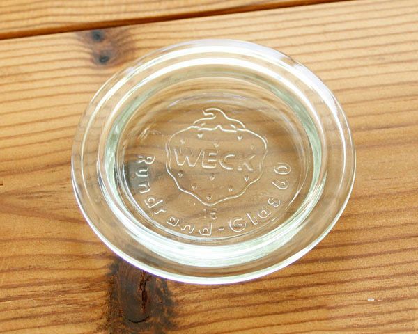 ウェック（WECK） ストレート/Straight プラスティックカバー付ストレートシェイプ600mlx6個セット