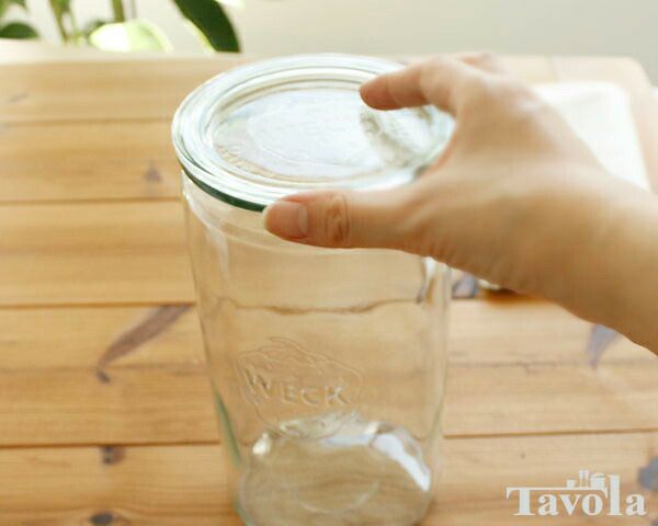 ウェック（WECK） ストレート/Straight プラスティックカバー付ストレートシェイプ550mlx6個セット