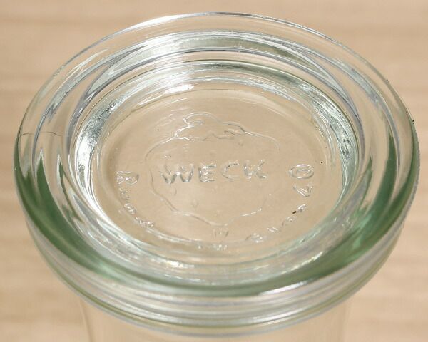 ウェック（WECK） デリカテッセン/Delikatessen ガラスキャニスター 100ml 直径XSサイズ