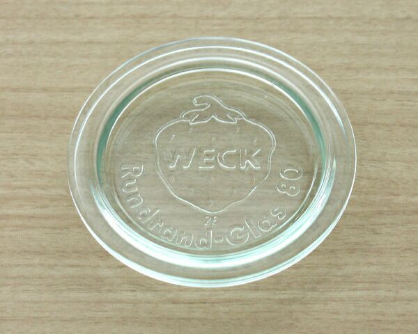 ウェック（WECK） デリカテッセン/Delikatessen ガラスキャニスター 370ml 直径Mサイズ 6個セット