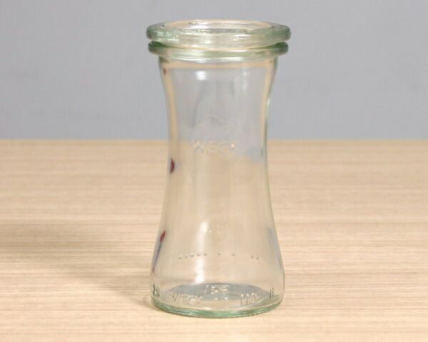 ウェック（WECK） デリカテッセン/Delikatessen ガラスキャニスター 100ml 直径XSサイズ 6個セット