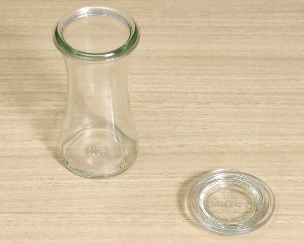 ウェック（WECK） デリカテッセン/Delikatessen プラスティックカバー付デリカテッセン100mlx6個セット