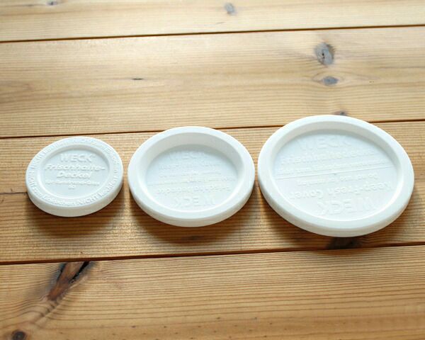 ウェック（WECK） プラスティックカバー(M)x6個セット