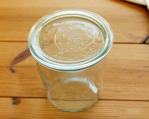 ウェック（WECK） モールド/Mold パッキン&クリップ付モールドシェイプ 500mlx6個セット