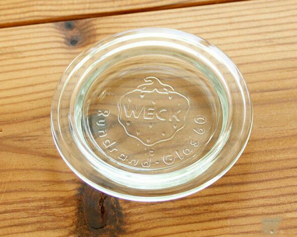 ウェック（WECK） ストレート/Straight パッキン&クリップ付ストレートシェイプ 600mlx6個セット