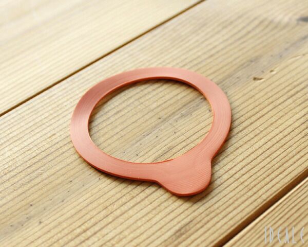 ウェック（WECK） ゴムパッキン(S)x6個&ステンレスクリップx12個セット